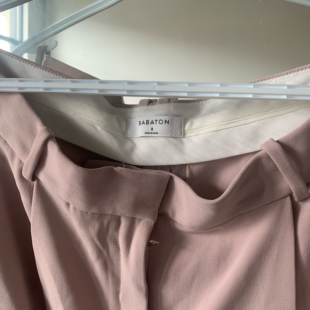 Aritzia Babaton pink kenton pants - Picture 7 of 11